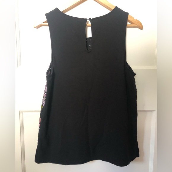 Anthropologie Meadow Rue Floral eyelet tank- Medium - Picture 4 of 14